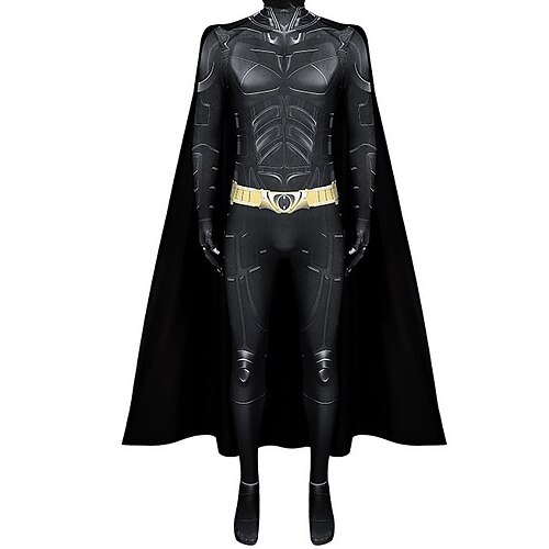 Superheld Bat Man Maske Bodysuits Onesie-Kostüm Film- und TV-Themenkostüme for Herren Erwachsene Halloween Karneval Leistung Veranstaltung / Fest Junggesellinnenabschiedsparty Image