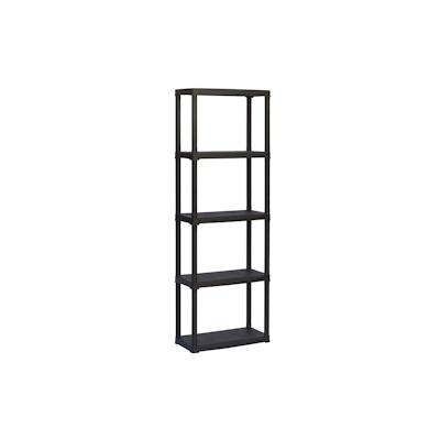 ArtPlast Tempo Modulares Regal mit 5 Böden 60x30x176 cm in Schwarz Image
