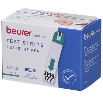 Beurer Gl60 Blutzucker-Teststreifen 50 St Teststreifen Image