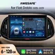 AWESAFE V3 Plus 2K Android 13 Wireless CarPlay Android Auto per Fiat Doblo 2015 2016 2017 2018 2019