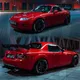 Per MX5 NC RX8 NCEC Miata ND ABS Materiale plastico Non verniciato Colore Tetto posteriore GT Spoiler Ala Tronco Labbro Boot Copertura