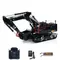 RTR LESU 945 RC Hydraulic Excavator 1/14 Scale PL18EV Lite Remote Control 3-Arm Diggers Metal Heavy Duty Machine with Light Toys