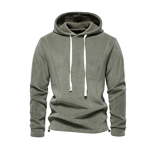 Per uomo Felpa da golf Blu marino scuro Verde militare Beige Manica Lunga Top Abbigliamento da golf Abbigliamento Abiti Abbigliamento