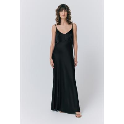 Ghost Winnie Satin Maxi Dress