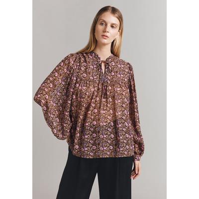 Ghost Jennifer Georgette Floral Blouse