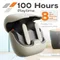 TWS sans fil Bluetooth écouteurs Bluetooth 5.4 Ultra-basse latence double Microphone ENC suppression du bruit dans l