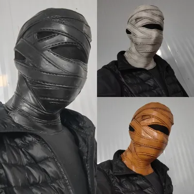 Horror Mumie Maske Halloween Gruselige Latex Kopfbedeckung Geist Karneval Cosplay Party Gruselige einäugige Zombie Maske Streich Requisiten Image