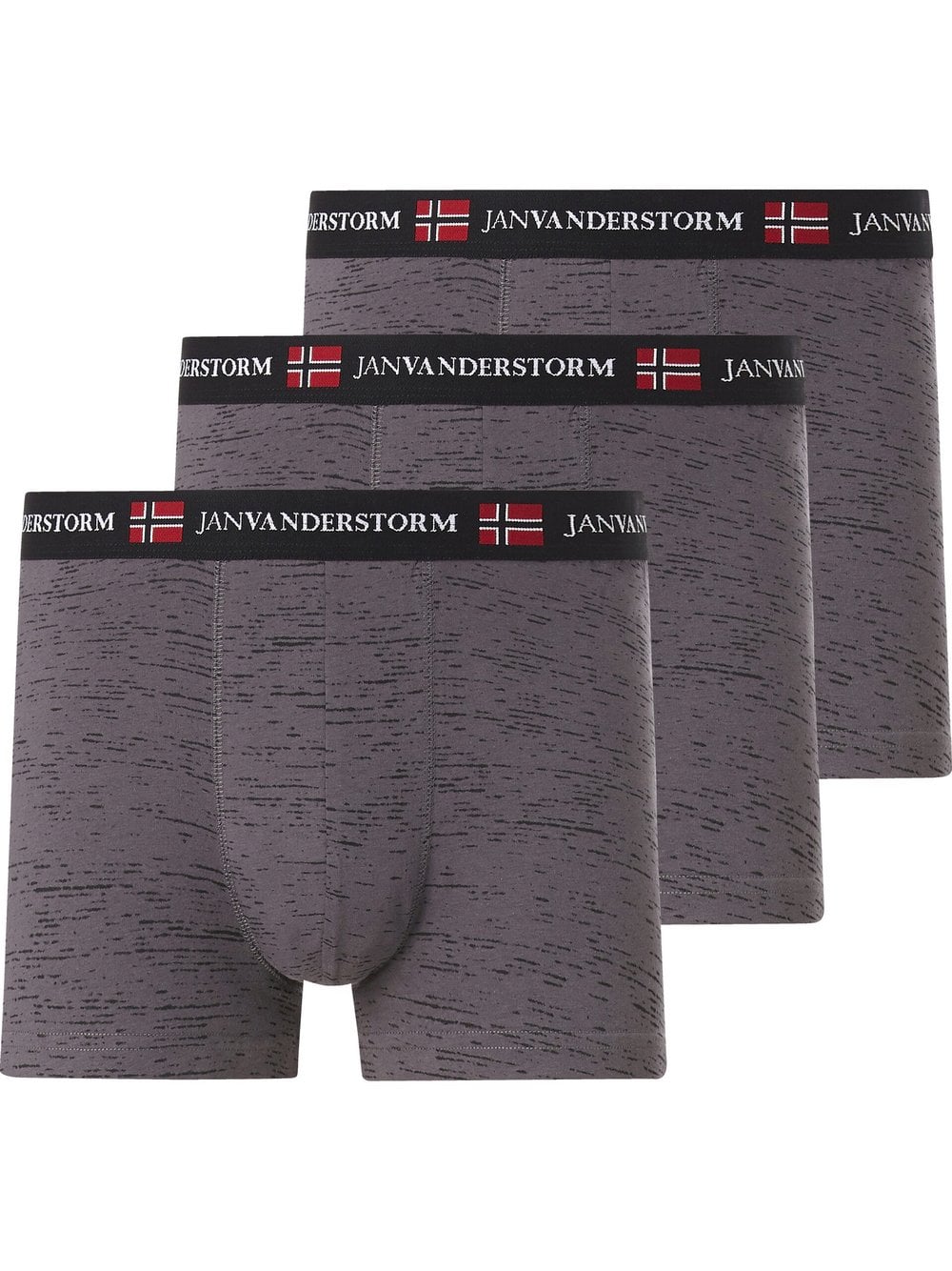 Jan Vanderstorm 3er Pack Retropant Herren grau, XL Image