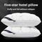 TEMU 1pc Pillow Supports For Sleep, Sleep Massage Pillow , Moisture Absorbing Breathable Household Bedding Pillow Suitable For Living Room, Bedroom, Home Decoration