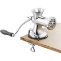 Mophorn - Tritacarne manuale, tritacarne a manovella in acciaio inox 304 con ventosa e morsetto da