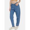 Bequeme Jeans FRESHLIONS "Sienna", Damen, Gr. L, EURO-Größen, blau, 100% Baumwolle, unifarben, casual, Jeans, mit angenehmem Komfort