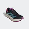 Laufschuh ADIDAS PERFORMANCE "DURAMO SPEED 2", Gr. 42, schwarz (core schwarz, flash aqua, lucid pink), Textil, Synthetik, sportlich, Schuhe