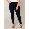 Leggings BASE LEVEL CURVY "Andrea", Damen, Gr. 54 (56), N-Gr, blau (navy dunkelblau), Jersey, Obermaterial: 94% Viskose, 6% Elasthan, unifarben, Basic, figurbetont knöchellang, Hosen