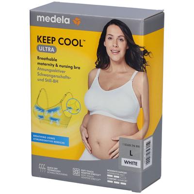 Medela Keep Cool Ultra BH L weiß 1 St Bustier Image