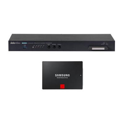 Datavideo 4-Channel Streaming Encoder and Recorder with 256GB SSD (1 RU) NVS-40D