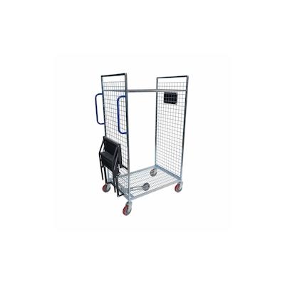 Kommissionierwagen KT 3, 660 x 935 x 1.625 mm, 2-seitig, 1 ZWB fest, Cr 3 Image