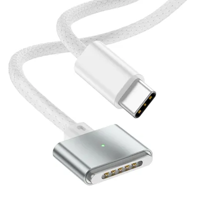 USB Type C to for Magsafe 3 Magnetic Charger Cord Laptop Charging Cable Converter PD 140W for MacBook Air/Pro A2442 A2485 A2681