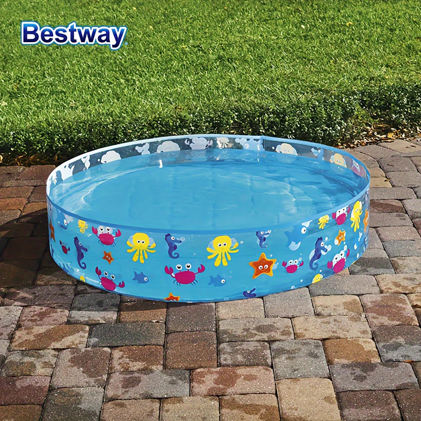 Bestway 55028 Hinterhof, tragbare Badewannen, lustige Spielplatz wannen, aufblasbare Pools Image
