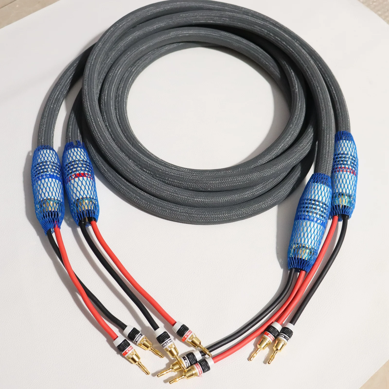 American Original Monster Flaggschiff Version reines Kupfer Haupt lautsprecher Line Hifi-Verstärker Audio kabel audiophiles Lautsprecher kabel Image