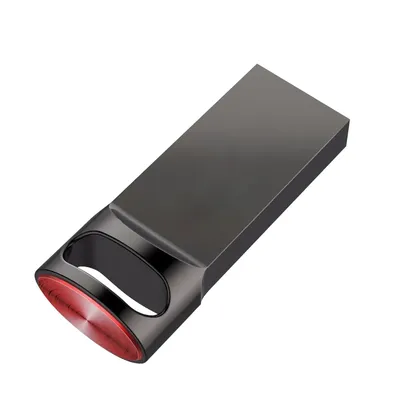 Metal Cle USB 2.0 Pen Drive 64 GB True Capacity Memoria USB-Flash-Laufwerk 32 GB Pendrive USB Memory Image