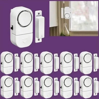 1pc Tür und Fenster Alarm Sicherheit Wireless Home Fenster Tür Anti-diebstahl Sicherheit Alarm System Magnetische Sensor