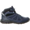 Wanderschuh JACK WOLFSKIN "WOODLAND 2 TEXAPORE MID M", Gr. 44,5, blau, Textil, Synthetik, sportlich, Schuhe, wasserdicht