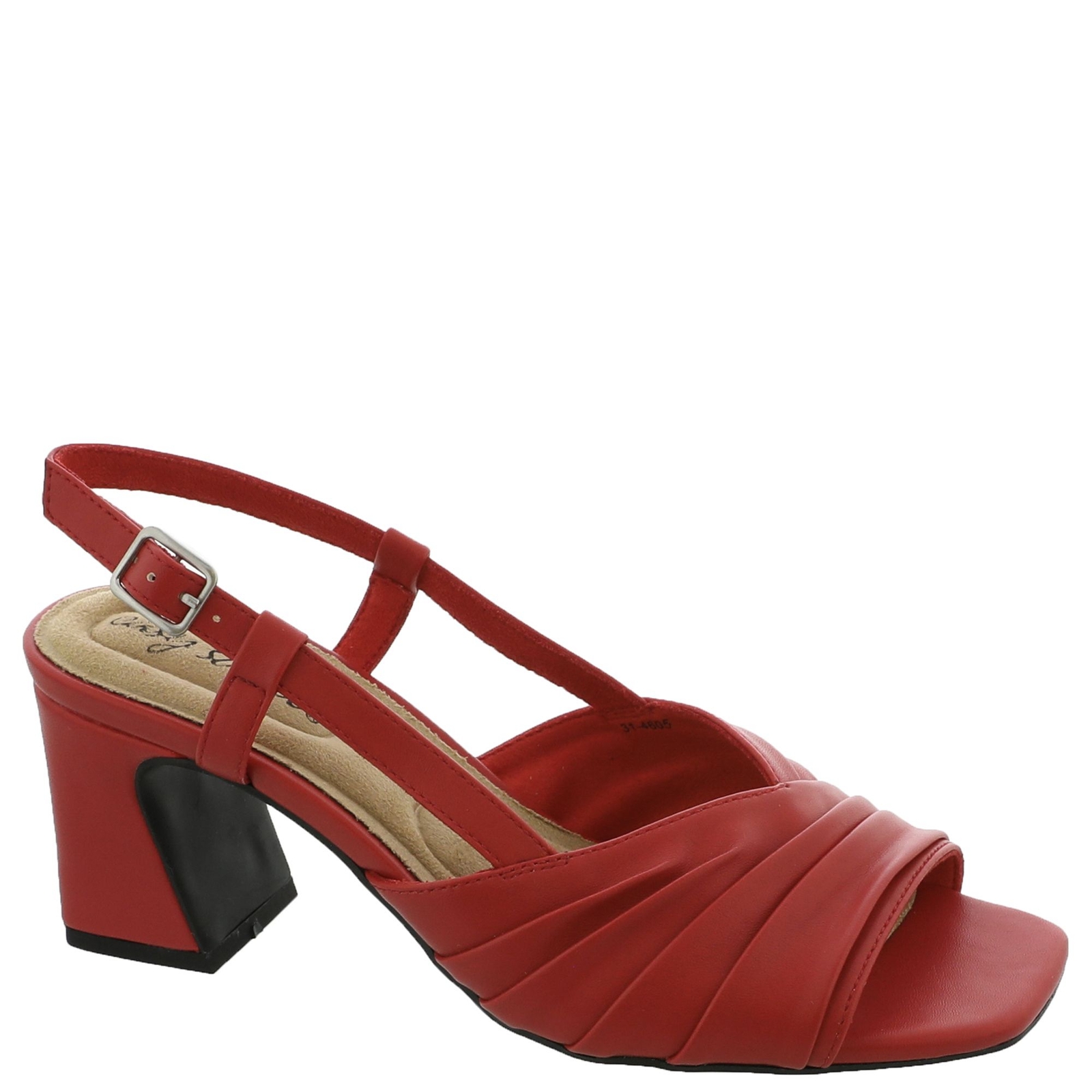 Easy Street Lucie - Womens 6.5 Red Sandal W