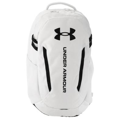 Under Armour Hustle 6.0 Backpack White/White/Black