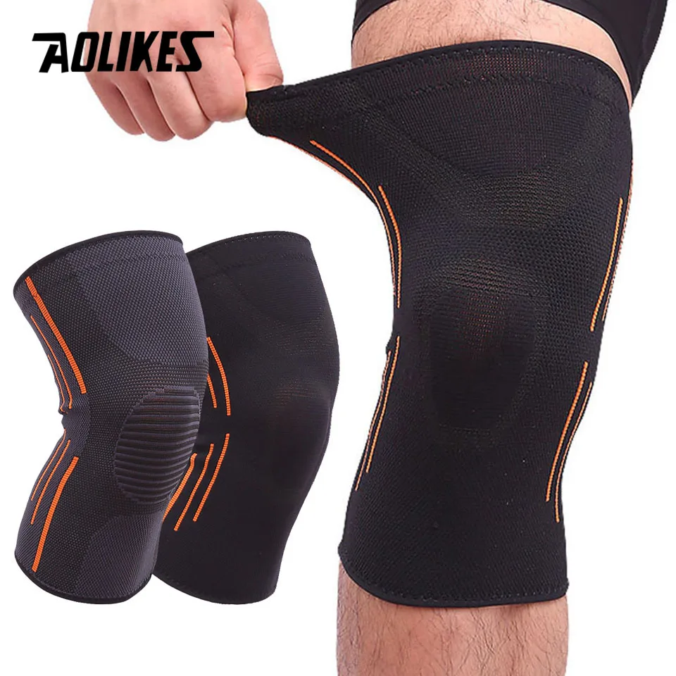 Aolikes Knie kompression hülse-Knies tützen für Knies ch merzen, Frauen und Männer, Knies tütze für Training, Laufen, Basketball Image