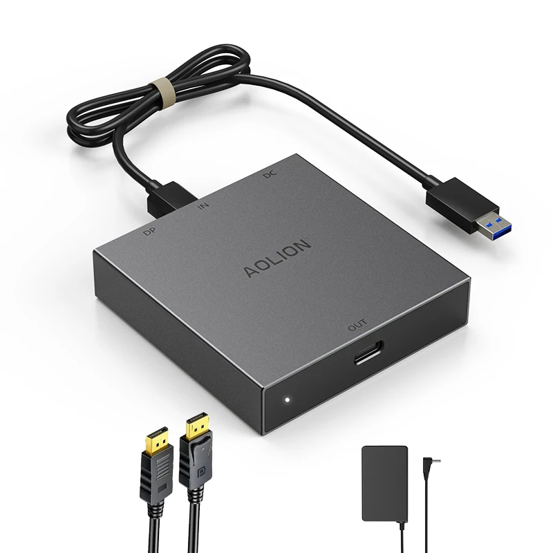 Aolion Für PS VR2 PC Adapter Computer Adapter Für PS5 Konsole Für Windows PC Konverter Spiel Zubehör Image