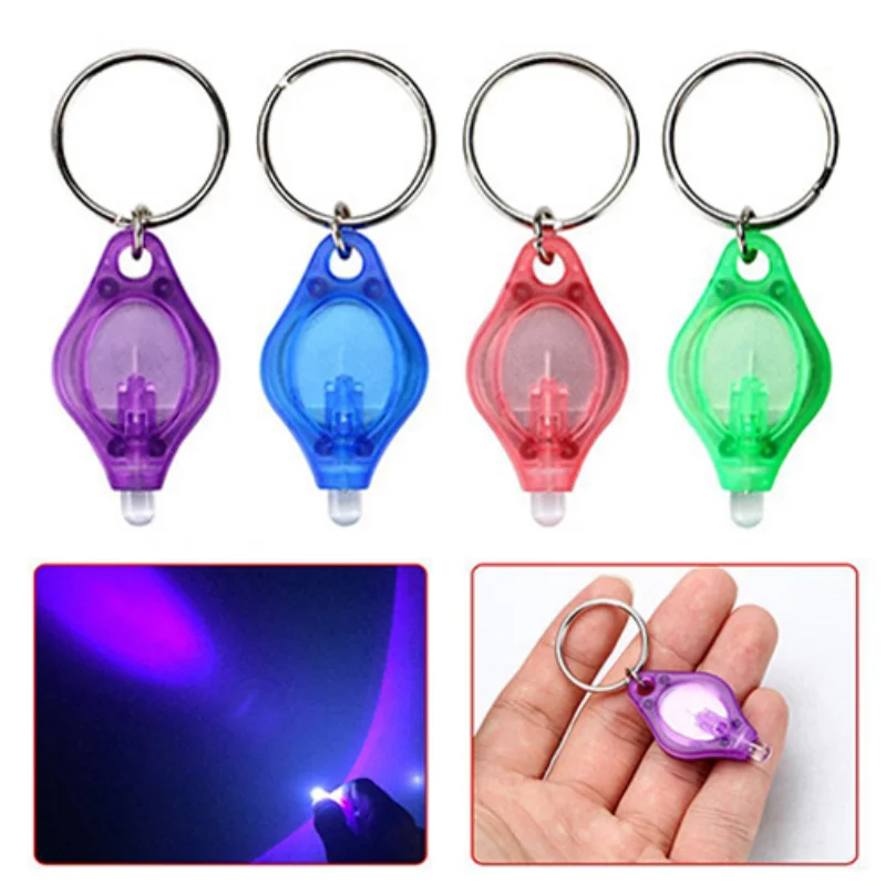 5 stücke Outdoor Camping Notfall Schlüsselbund Licht Mini Schlüsselring Squeeze Licht Micro LED Taschenlampe Kreative Schlüssel Kette Für Männer W Image