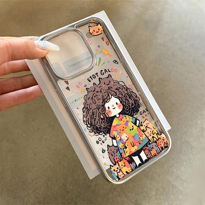 TEMU Adorable Female Ideal For Iphone15 Case Iphone 15 Pro Max/15plus/15pro/14plus/14promax/14pro/iphone13 Pro Max/13pro/12pro/12promax/11promax/11pro/iphone11 Softshell Iphone Xs/xr/xs Max Image