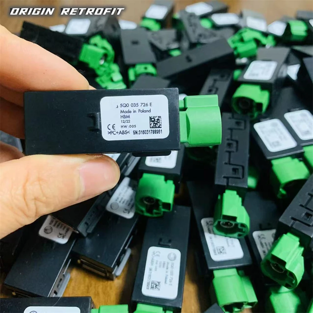 5Q 035 726 E Für Golf mk7 Golf 7 Passat B8 POLO CarPlay Media MIB2 PRO USB AMI Installieren Steckdose schalter Kabel Draht 5Q 0035726 E Image