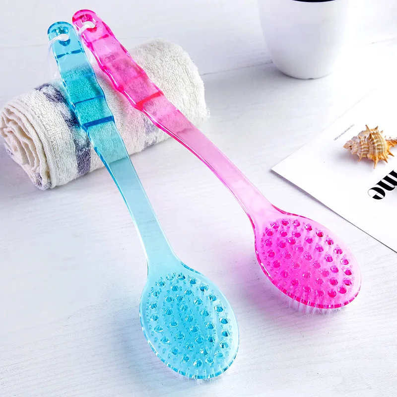 Rücken Körper Bad Dusche Reinigungs bürsten Bade bürste langer Griff Peeling Peeling Haut massage gerät Peeling Bad bürste Image