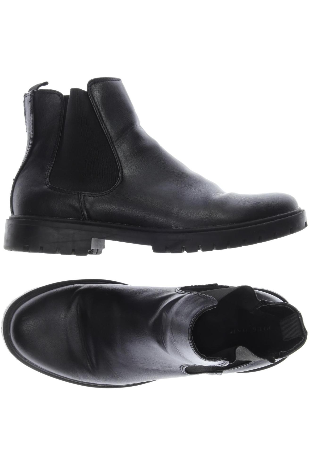 pier one Herren Stiefel, Gr. 44, schwarz, Kunstleder Image