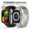 Titanium link bracelet For Apple Watch Ultra 2 49mm 45mm 44mm 46mm band For iWatch ultra Series 10 9