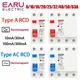 2P 4P 10/30/100/300mA Type A /AC RCCB RCD ELCB Residual Current Circuit Breaker Short Current Leakage Protection 32A 40A 50A 63A