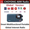 CHOYONG A8W Radio Internet portatile Radio a banda singola Radio multi-scena con controllo vocale Connessione 4G e Wi-Fi Altoparlante Regali personalizzati