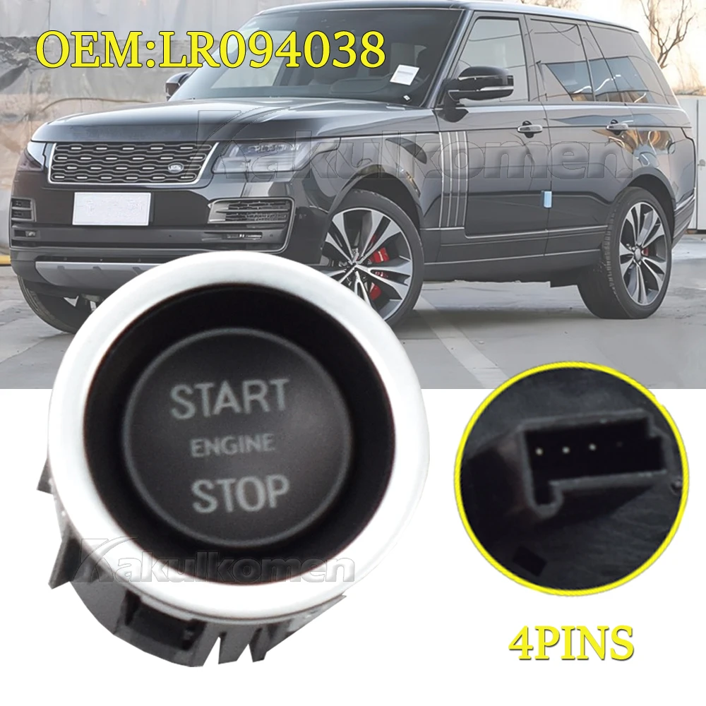 Lr094038 für Land Rover Range Rover Sport Evoque Discovery Sport lr037611 lr056640 lr068334 Zündstopp-Start tastensc halter Image