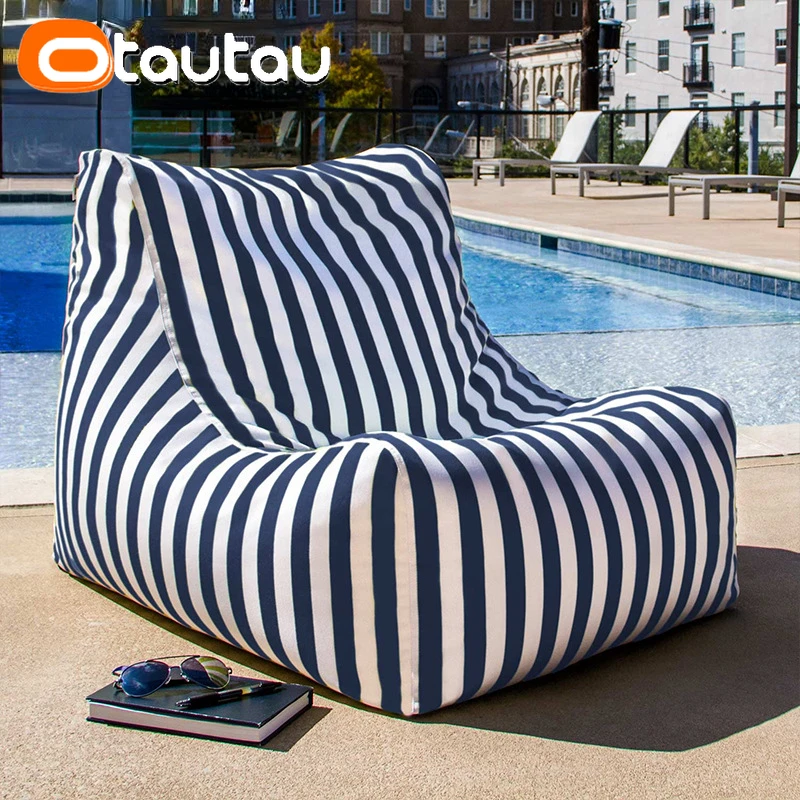 Otautau Outdoor Sitzsack Liege Abdeckung ohne Füllstoff Schwimmbad schwimmt Sitzsack Stuhl Boden Schlafs ofa Hocker sf163