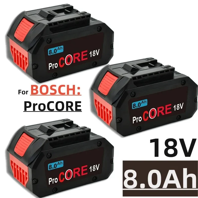 ProCORE Ersatzakku für Bosch 18 V 8,0 Ah BAT618 BAT609 GBA18V80 Professionelles Akku-Werkzeug Image