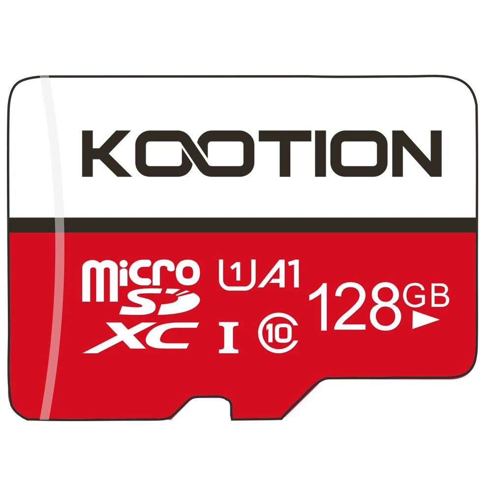 KOOTION Micro TF SD Card 128GB 64GB 32GB 16GB scheda di memoria Flash U1 classe 10 Mini SD Card TF Memory Flash Card per telefono/Computer