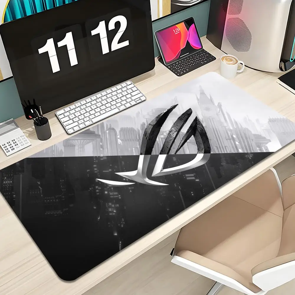 ROG ASUS Mouse Pad Keyboard Mousepad large 1200X600 mm Desk Mat PC Gamer Office Carpet Home Table pad Image
