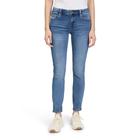 Slim-fit-Jeans BETTY BARCLAY "Betty Barclay Basic-Jeans mit Waschung", Damen, Gr. 46, Normalgrößen, blau, Obermaterial: 56% Baumwolle, 30% Viskose, 12% Polyester, 2% Elasthan., Basic, slim fit, Jeans