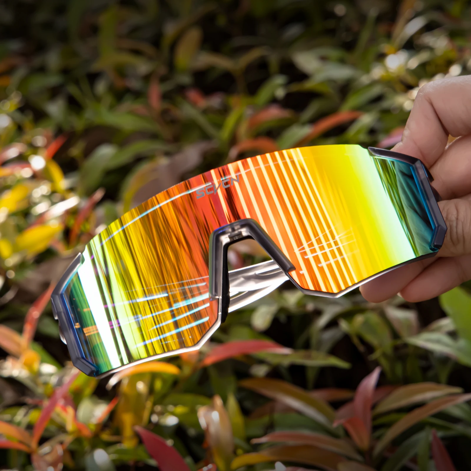 SCVCN Neue Outdoor Radfahren Sonnenbrille Männer MTB Straße Fahren Fahrrad Brille Sport Frauen Wandern Fahrrad Radfahren Gläser UV400 Brille Image