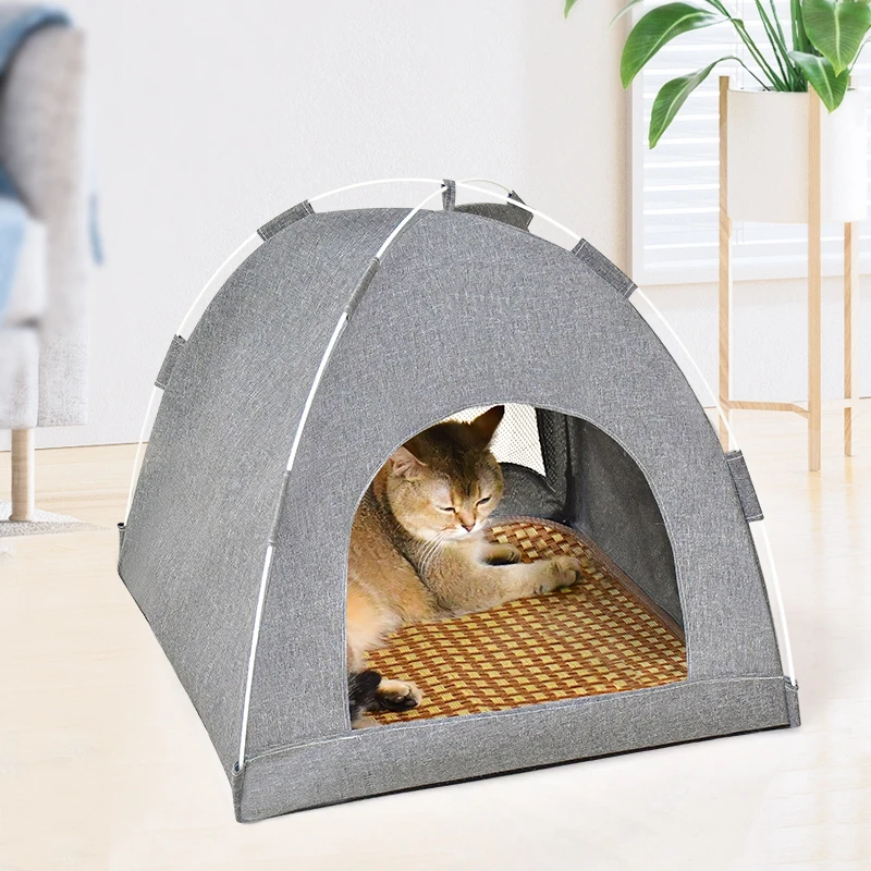 Winter Katze Zelt Hohe Qualität Katze Bett Faltbare Haustier Bett Wasserdichte Katze Camping Bett Tragbare Bett