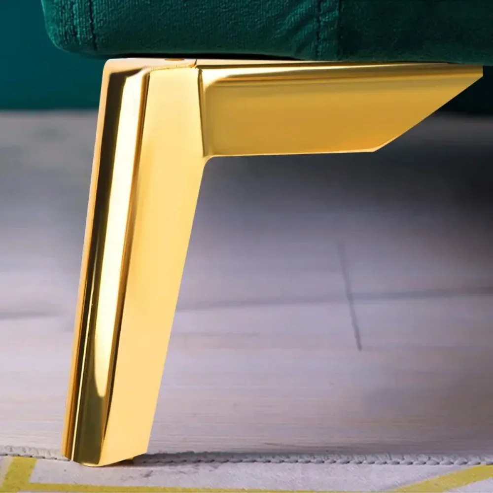 4 stücke Sofa beine Großhandel neues Design Hocker Essen moderne Luxus Gold Metall Basis Stuhl Möbel Beine Möbel Sofa Beine Metall