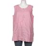 Ulla Popken Damen Top, Gr. 48, pink, Leinen