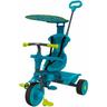 Tp Toys - Tricycle 4 en 1 bleu dino bleu - blanc - noir