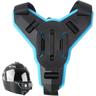 Lntyq - Support de menton pour casque de moto pour gopro, support de support de menton pour caméra